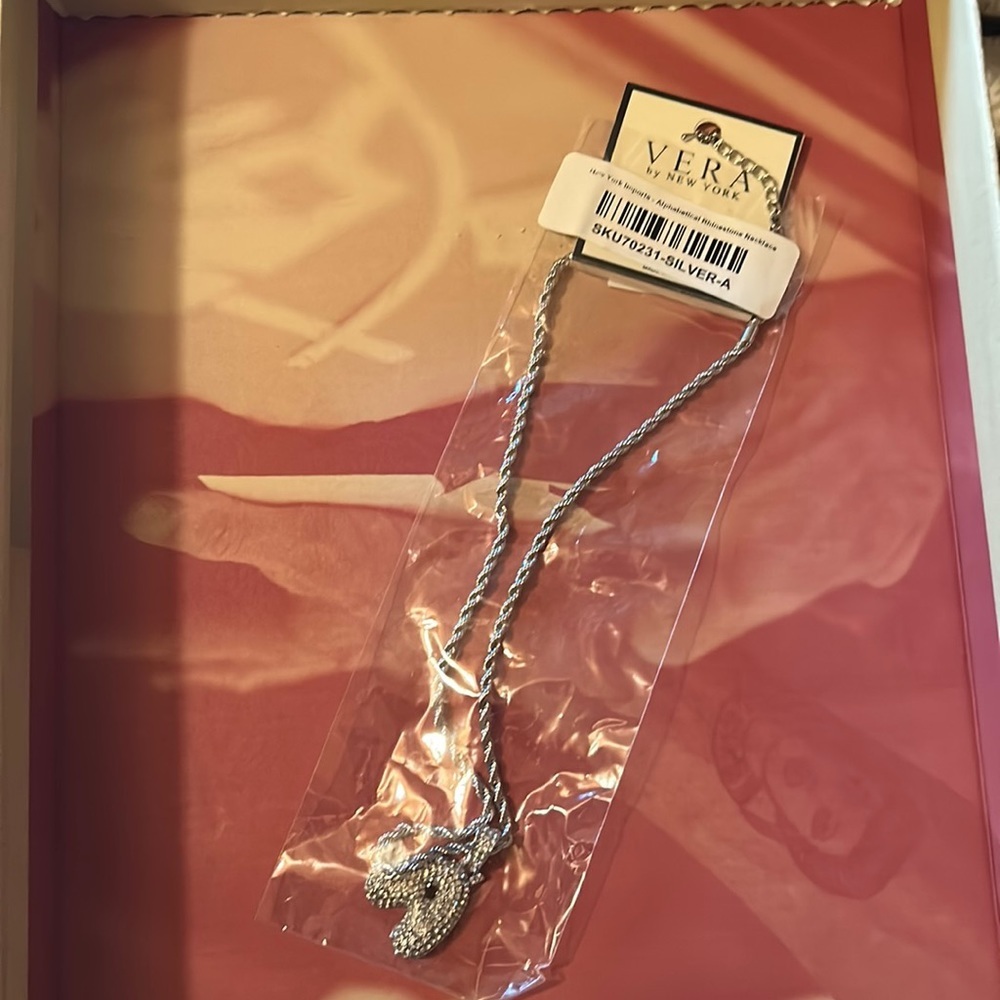 New in package alphabet necklace